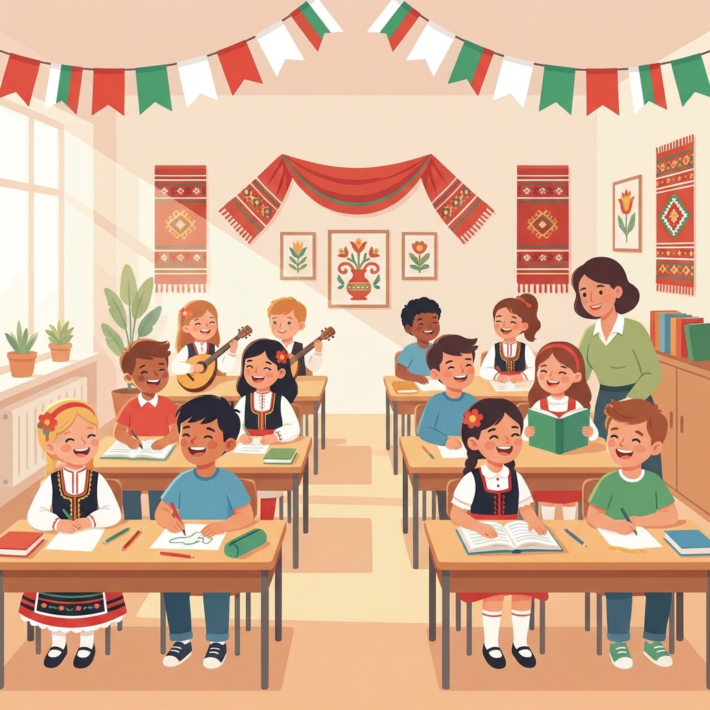 Bulgarian Learning Center - Children learning Bulgarian language and culture